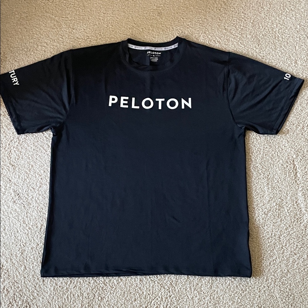 Peloton Black Short Sleeve Tee